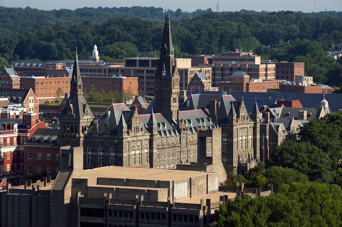 Healy Hall on Georgetown Campus