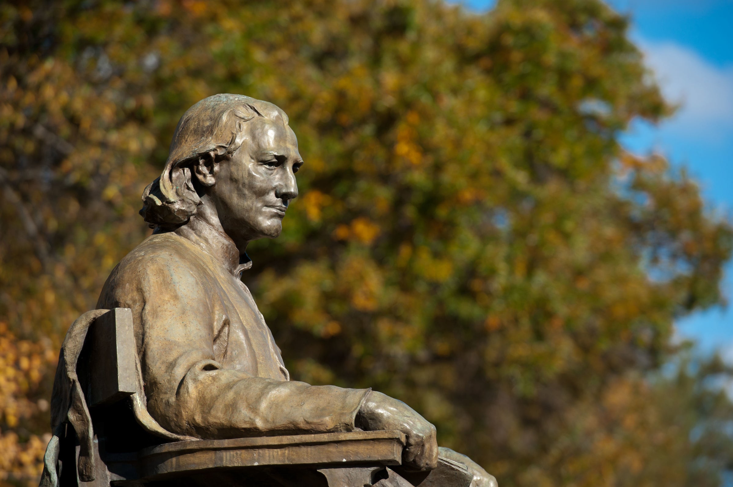 John Carroll Statue