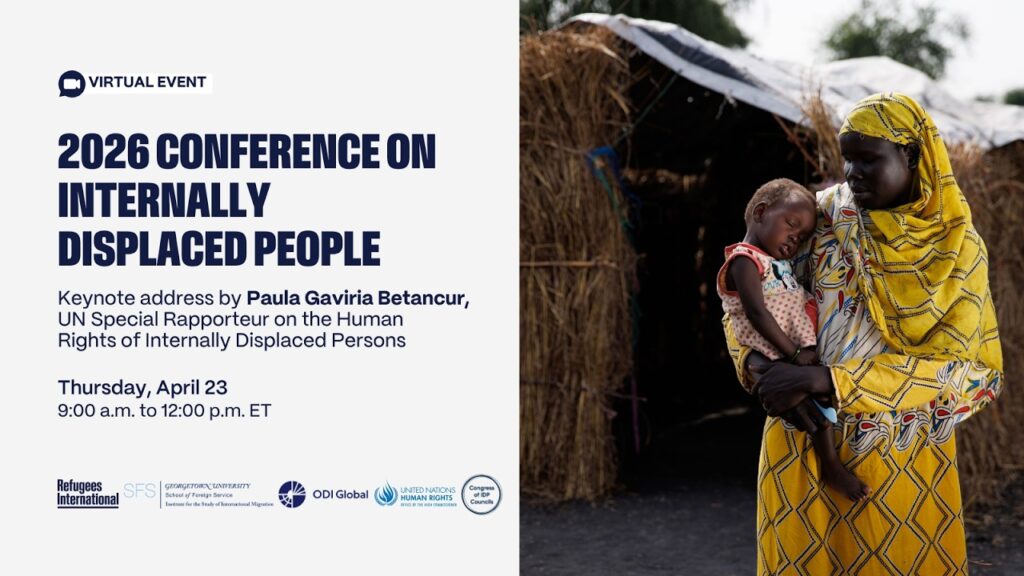 Post image for Co-hosted by ISIM: Third International Conference on Internally Displaced People